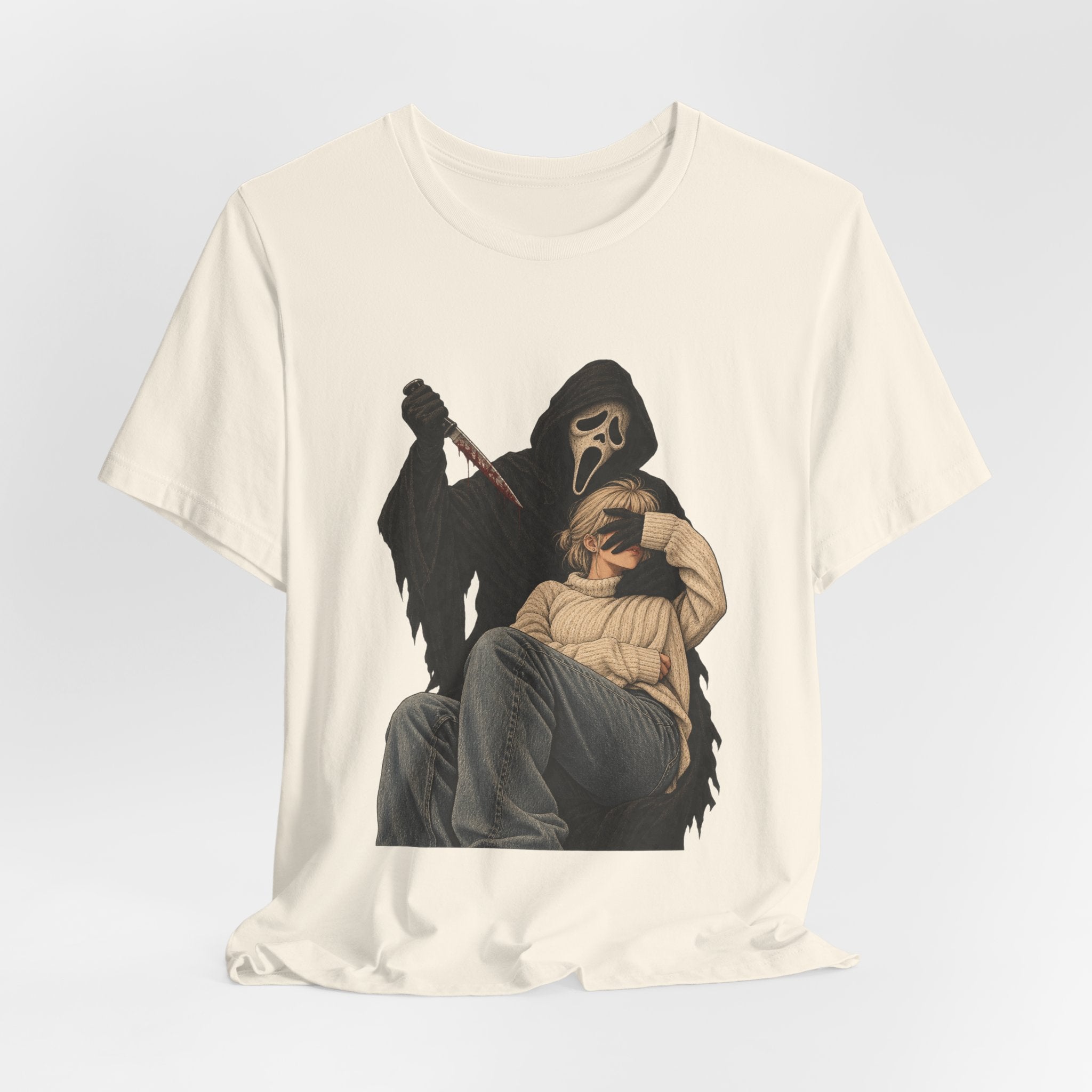 Grim Reaper Comfort Tee — 'Don't Wake Me' Halloween Graphic T-Shirt