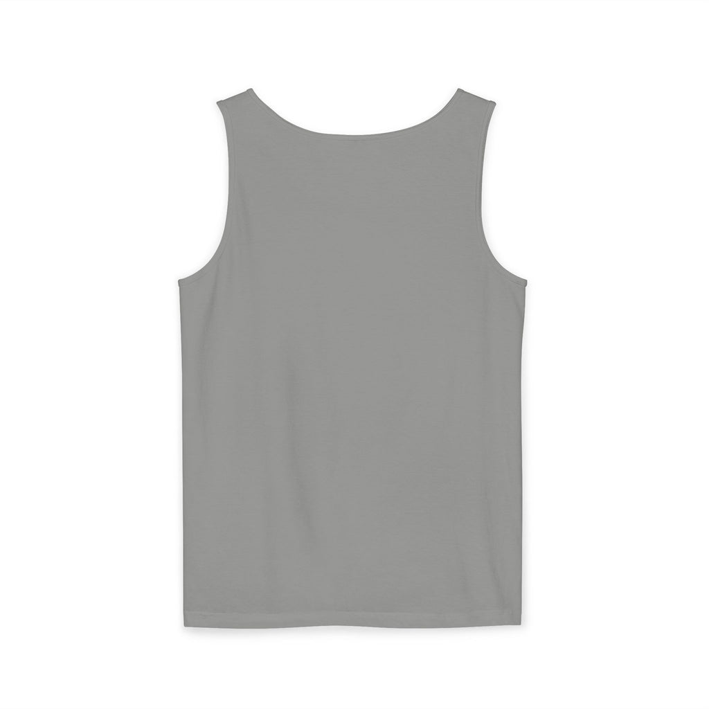 Street Style Tank Top — Graphic Masked Duo Illustration