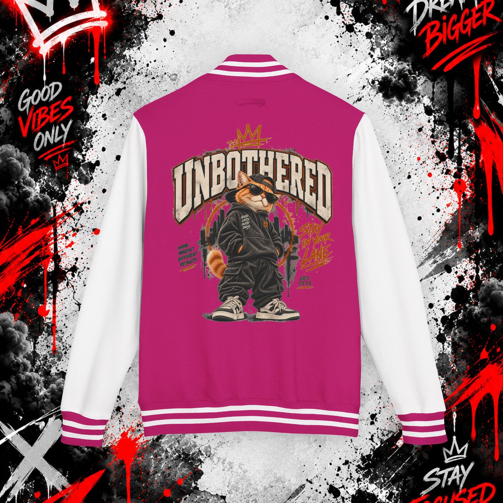 Unisex Heavyweight Letterman Jacket - Image 6