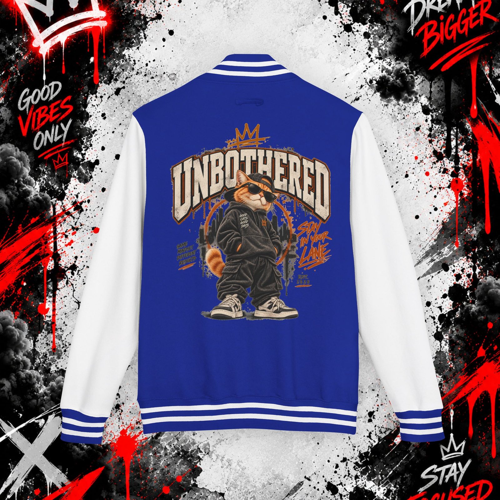 Unisex Heavyweight Letterman Jacket - Image 18