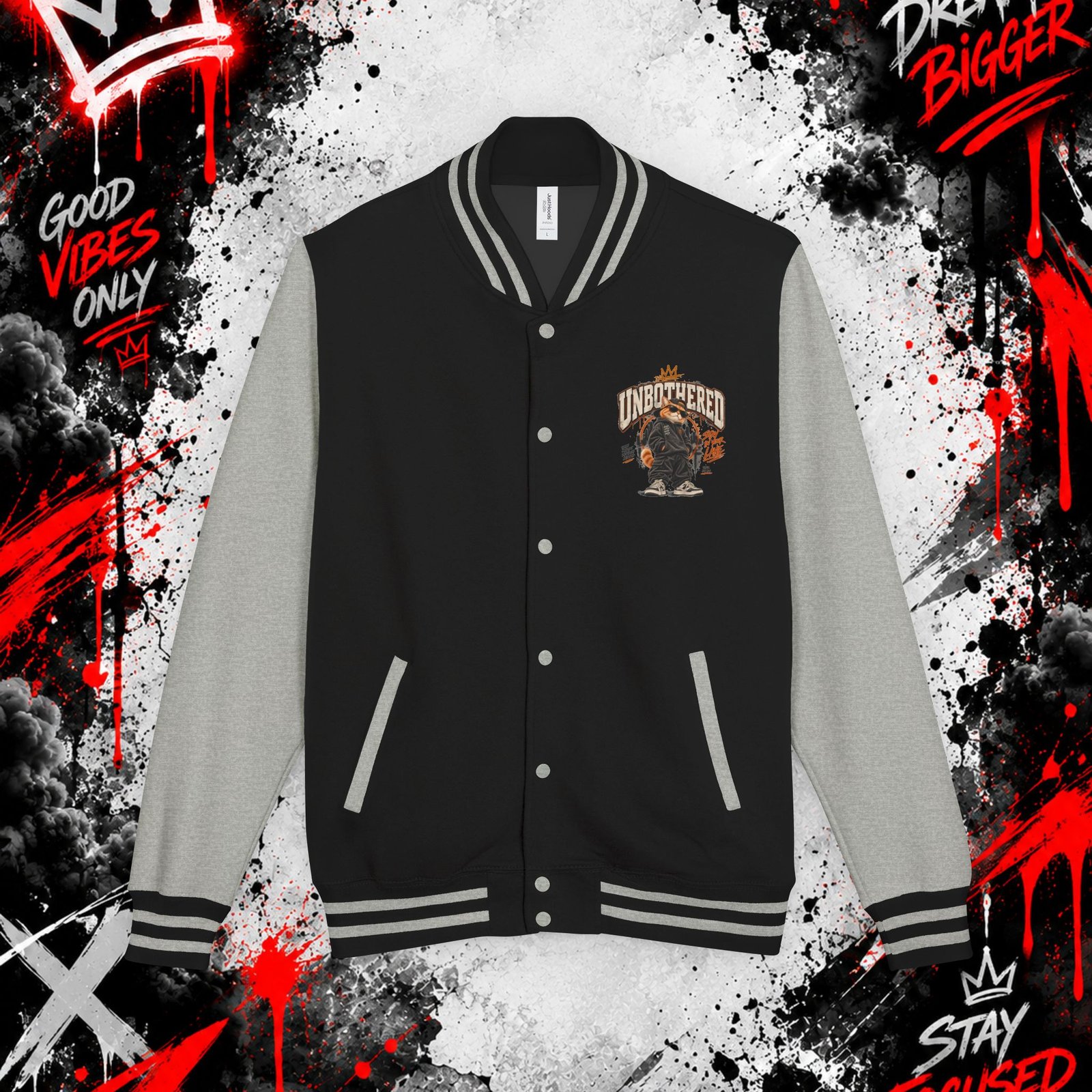 Unisex Heavyweight Letterman Jacket - Image 21