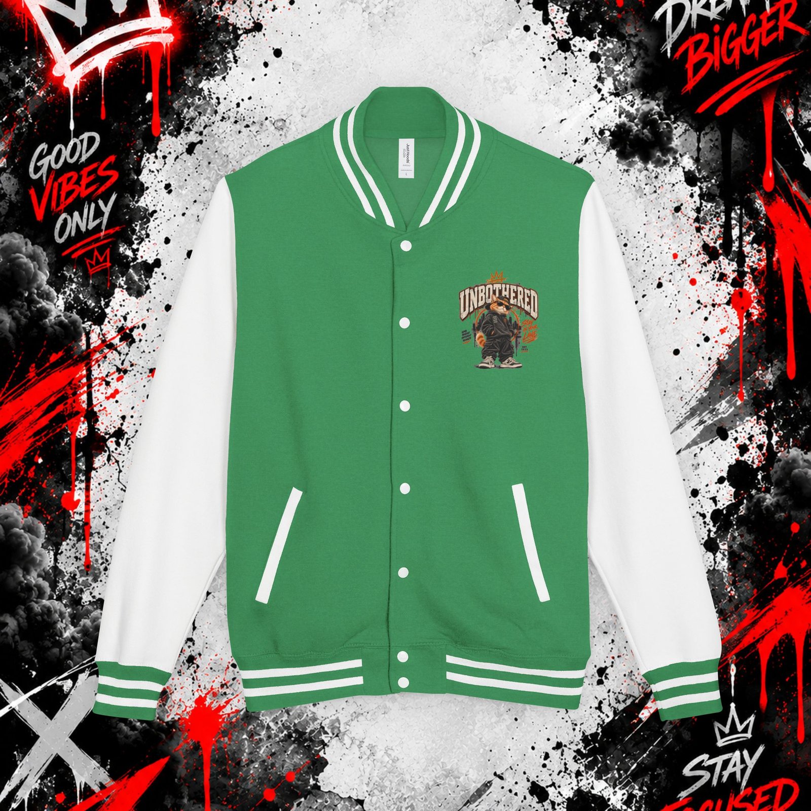 Unisex Heavyweight Letterman Jacket - Image 33