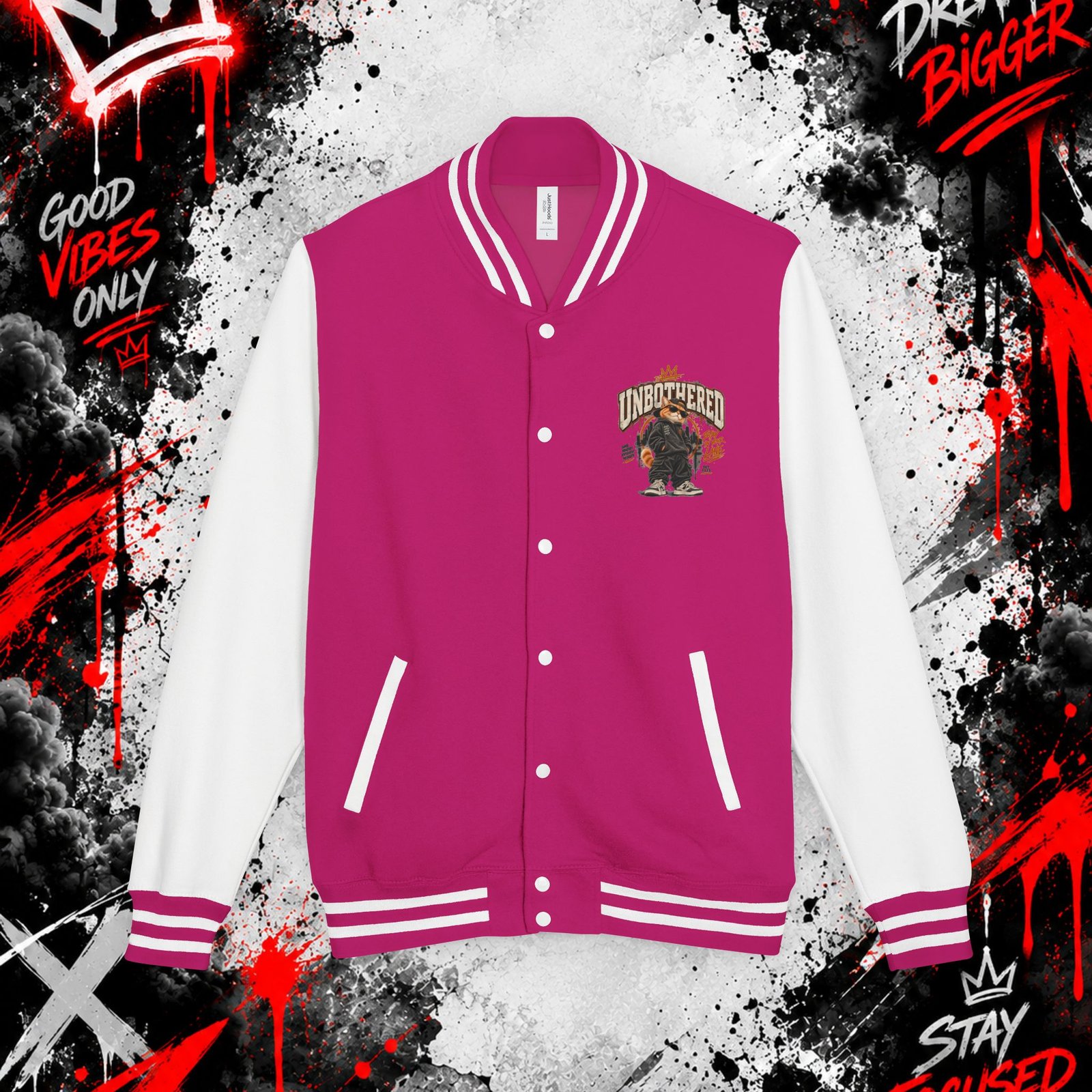 Unisex Heavyweight Letterman Jacket - Image 5