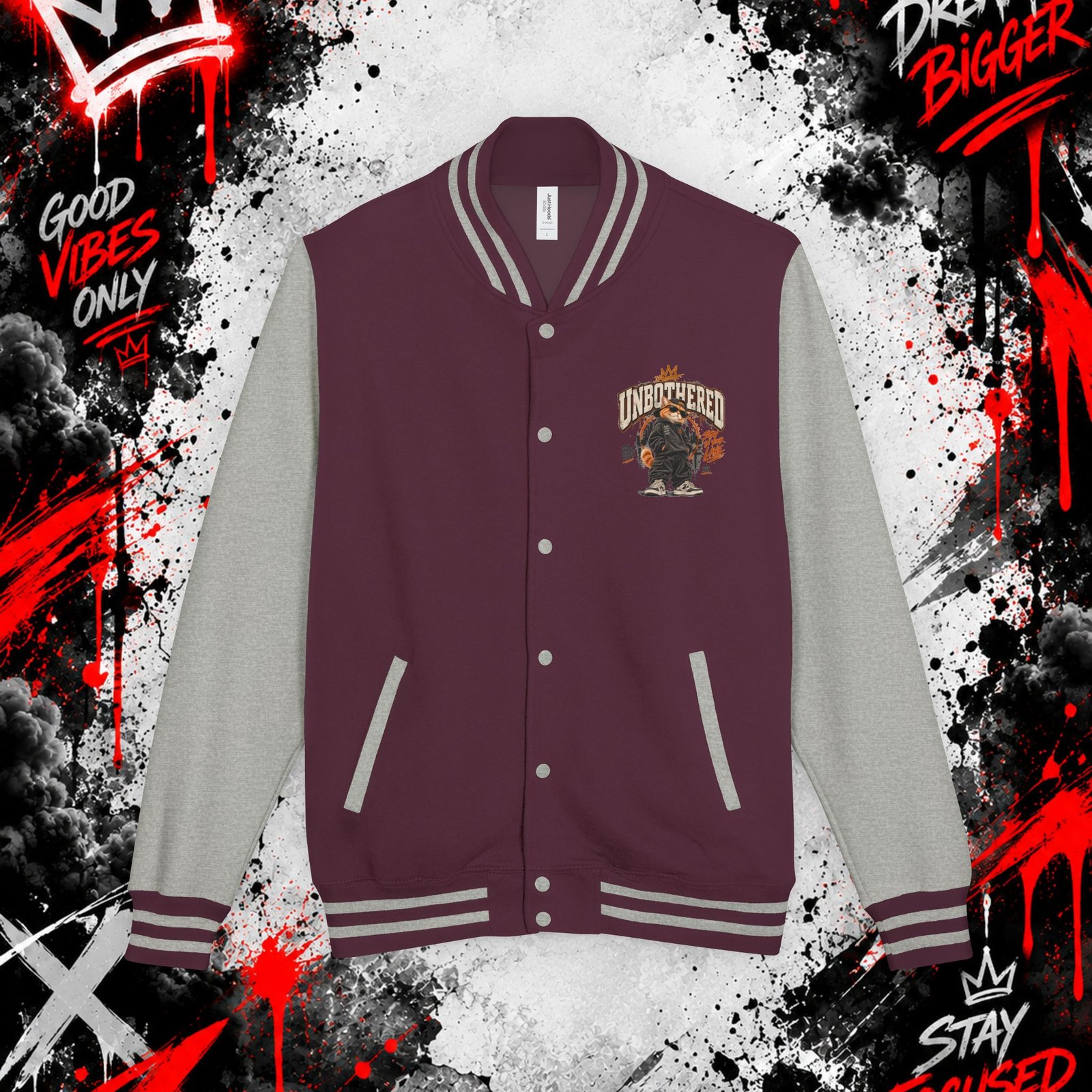 Unisex Heavyweight Letterman Jacket - Image 41