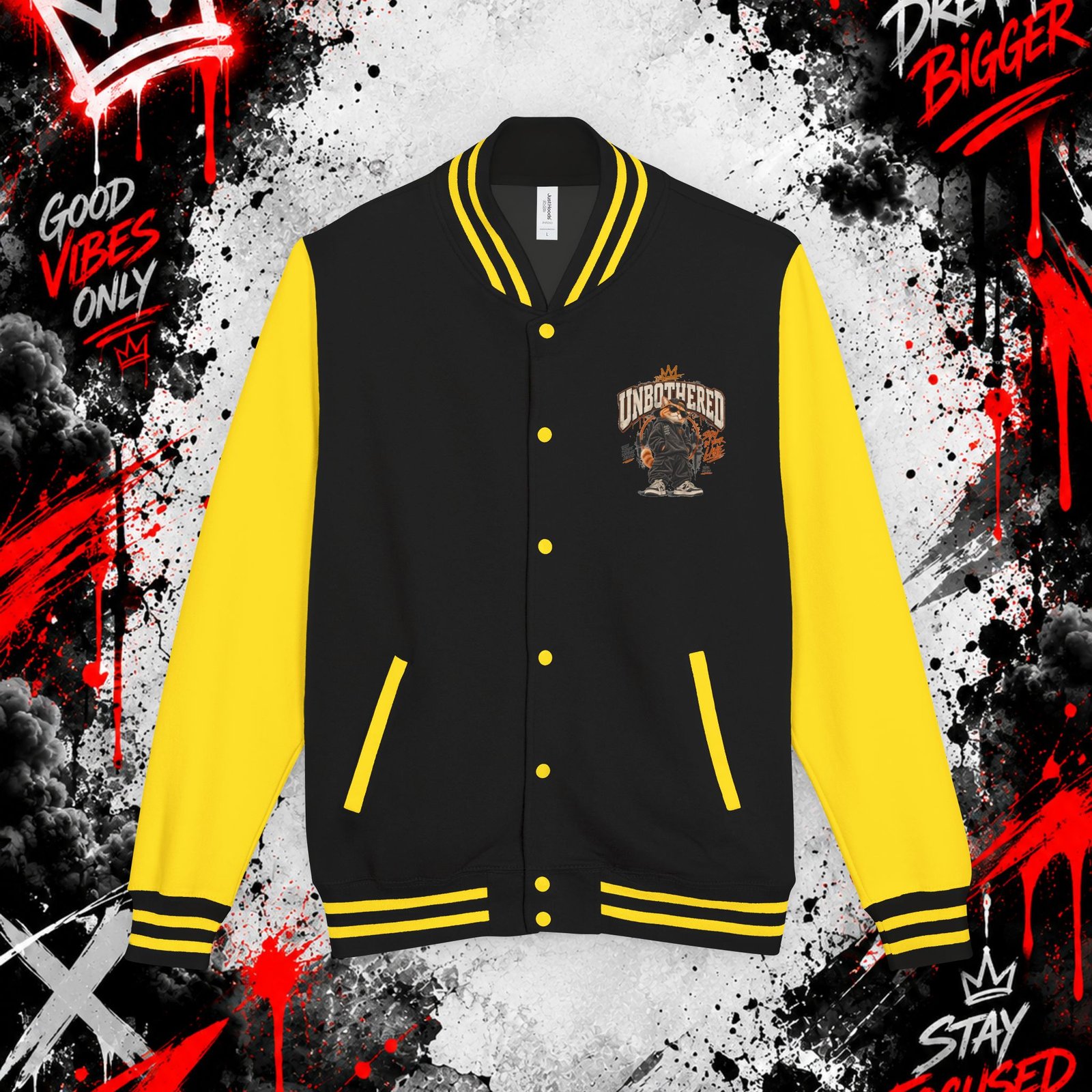 Unisex Heavyweight Letterman Jacket - Image 29