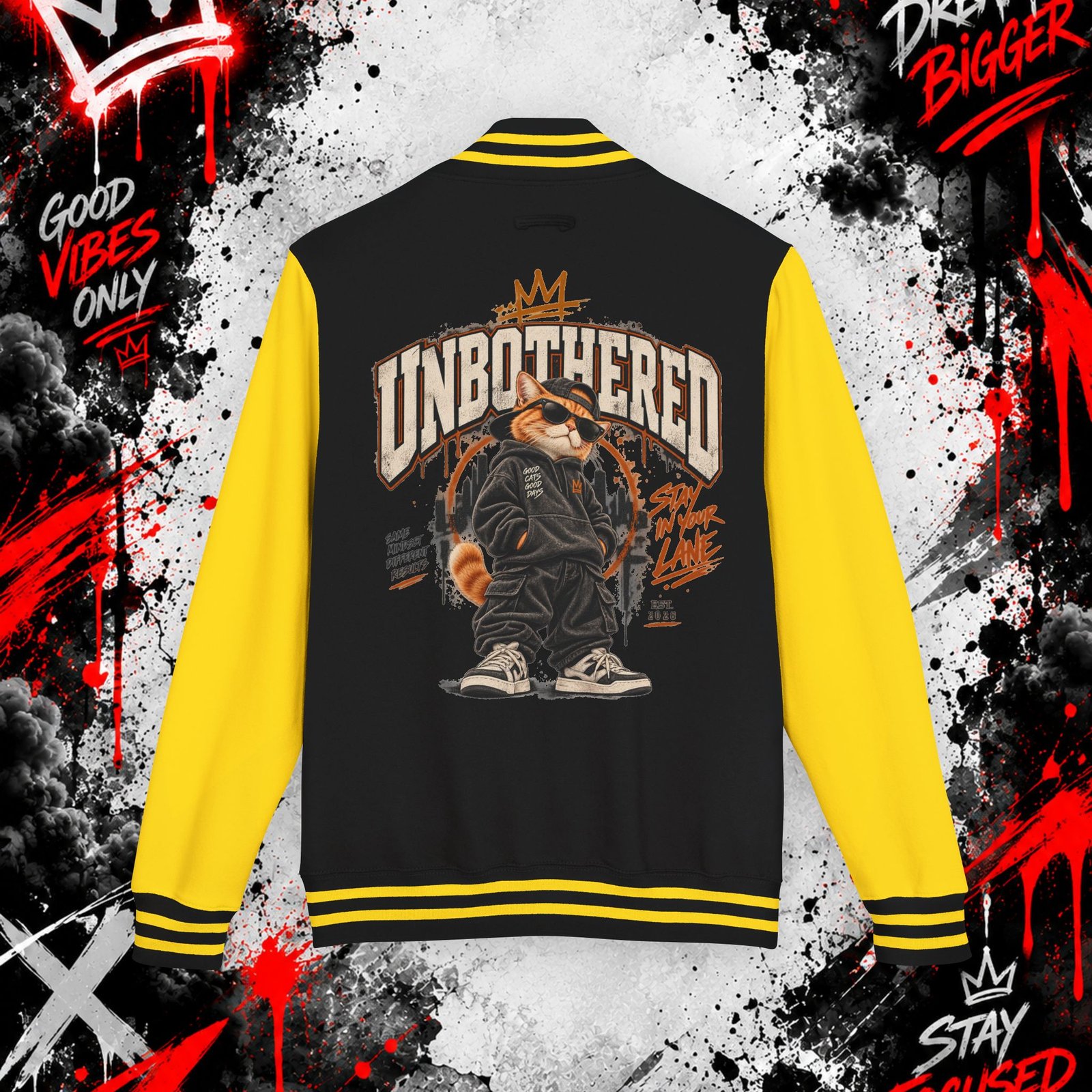 Unisex Heavyweight Letterman Jacket - Image 30