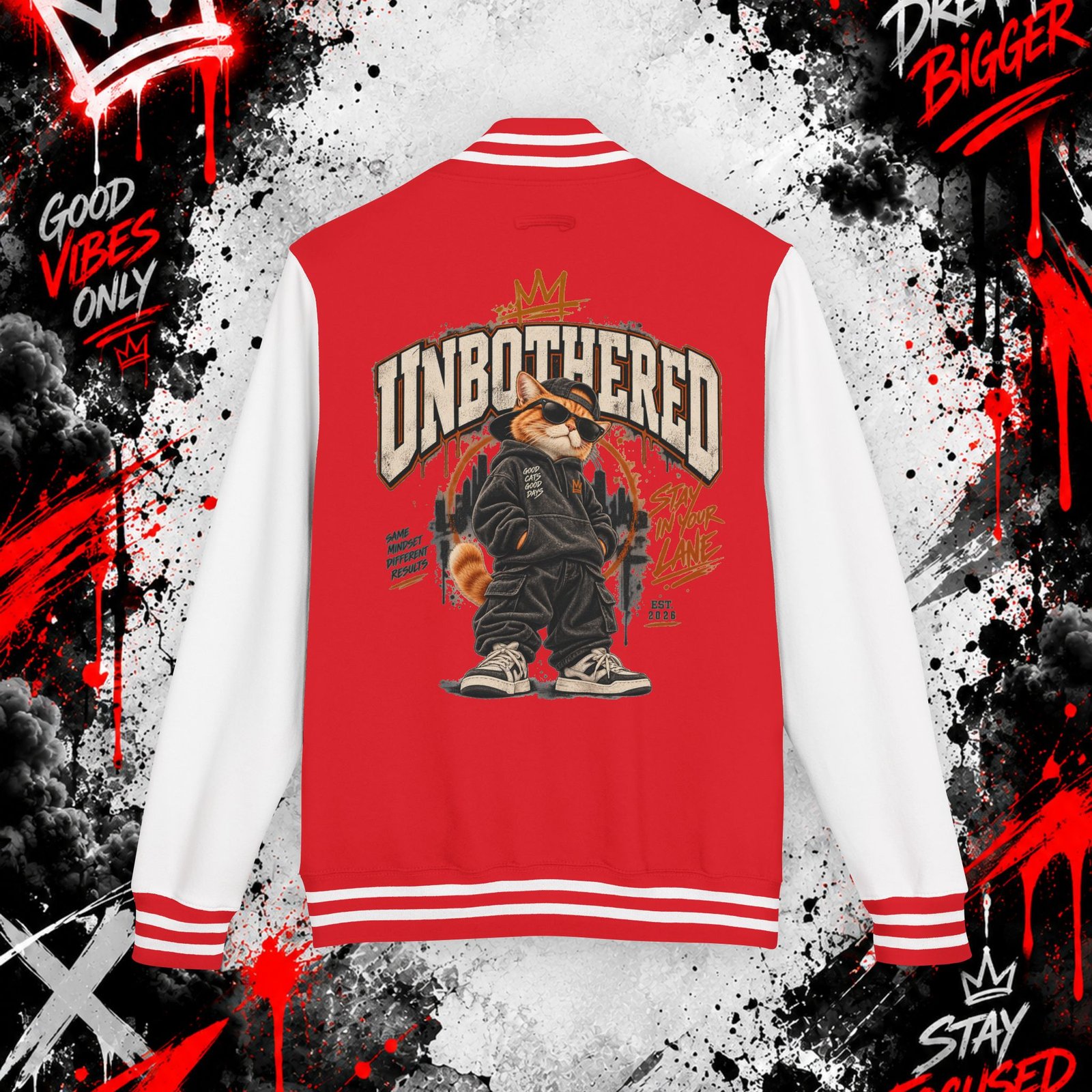 Unisex Heavyweight Letterman Jacket - Image 2