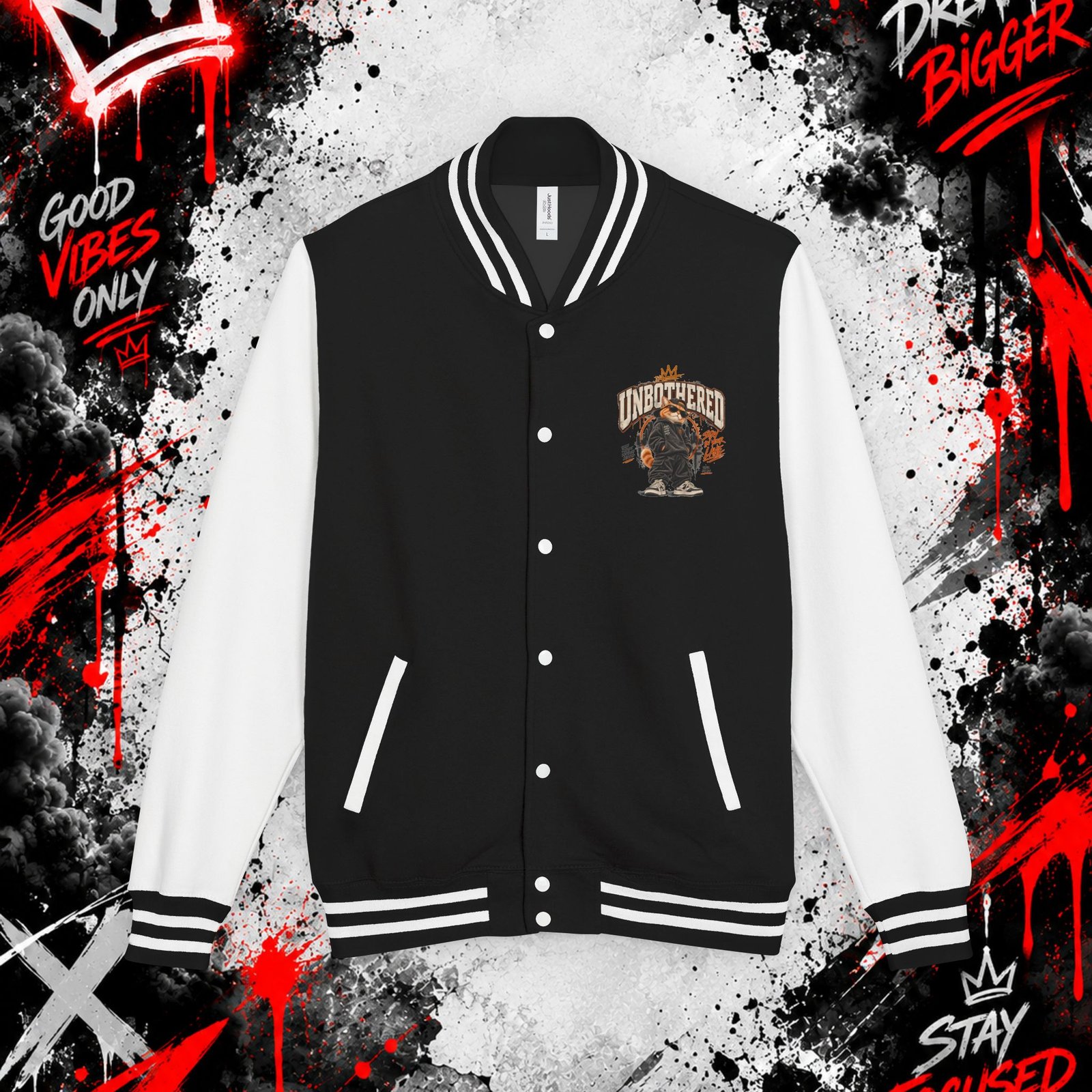 Unisex Heavyweight Letterman Jacket - Image 9