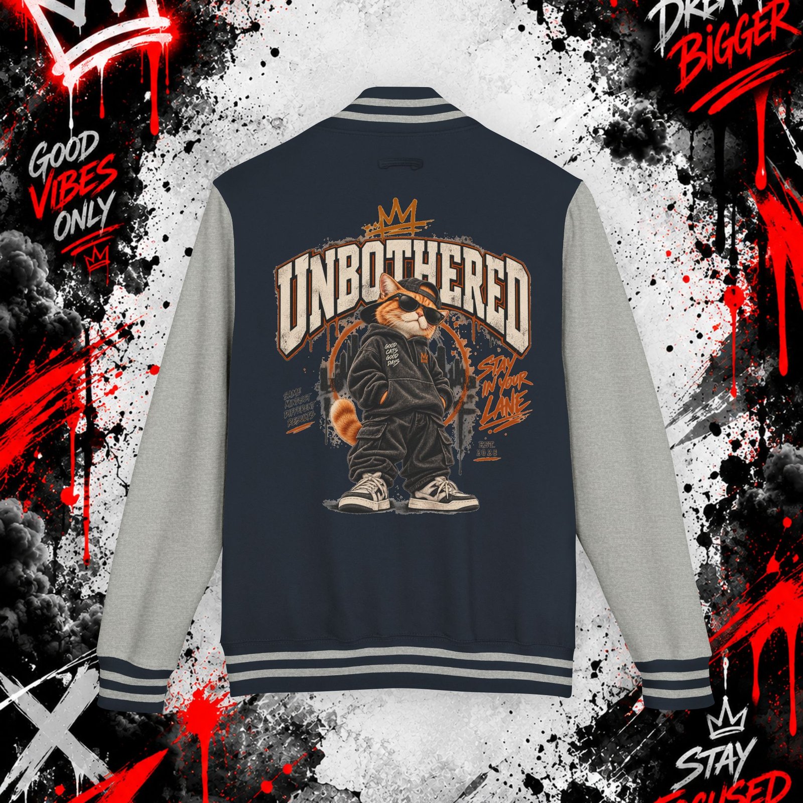 Unisex Heavyweight Letterman Jacket - Image 26