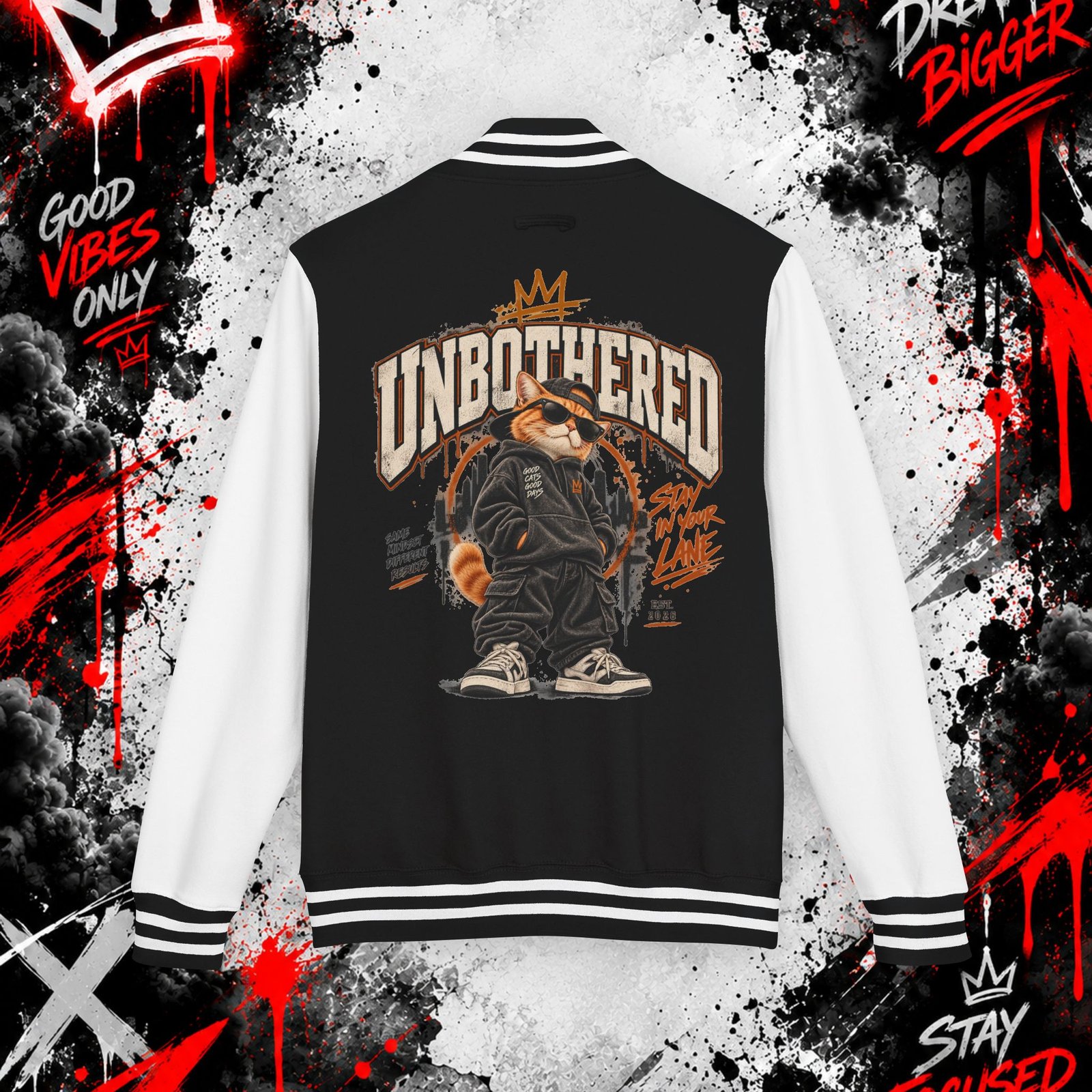 Unisex Heavyweight Letterman Jacket - Image 10