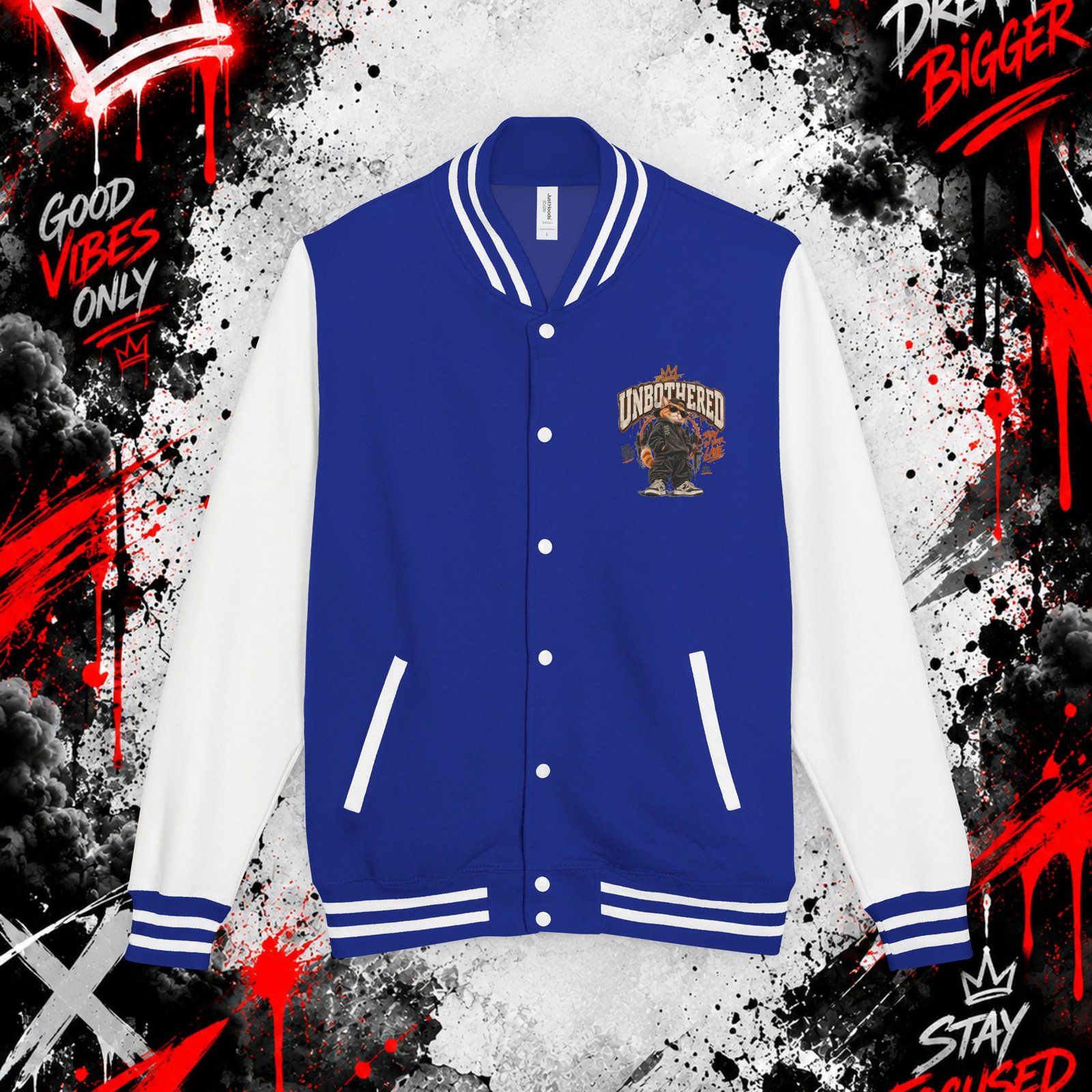 Unisex Heavyweight Letterman Jacket - Image 17